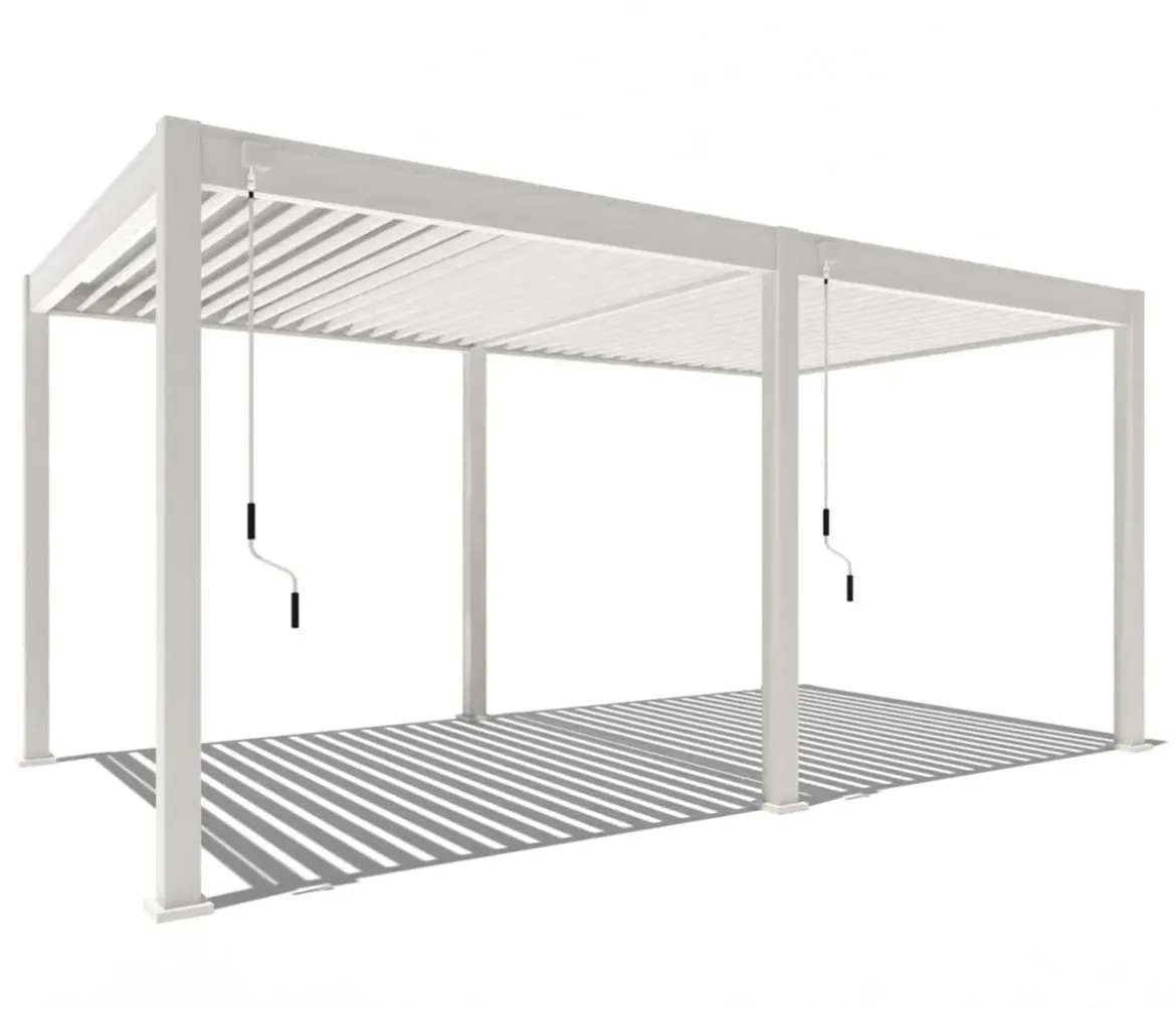 Weide Classic Pergola 3x5,3 Alu-Stahl, ca. B530/H255/T300 cm