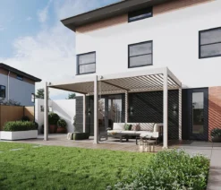 Weide Classic Pergola 3x5,3 Alu-Stahl, ca. B530/H255/T300 cm