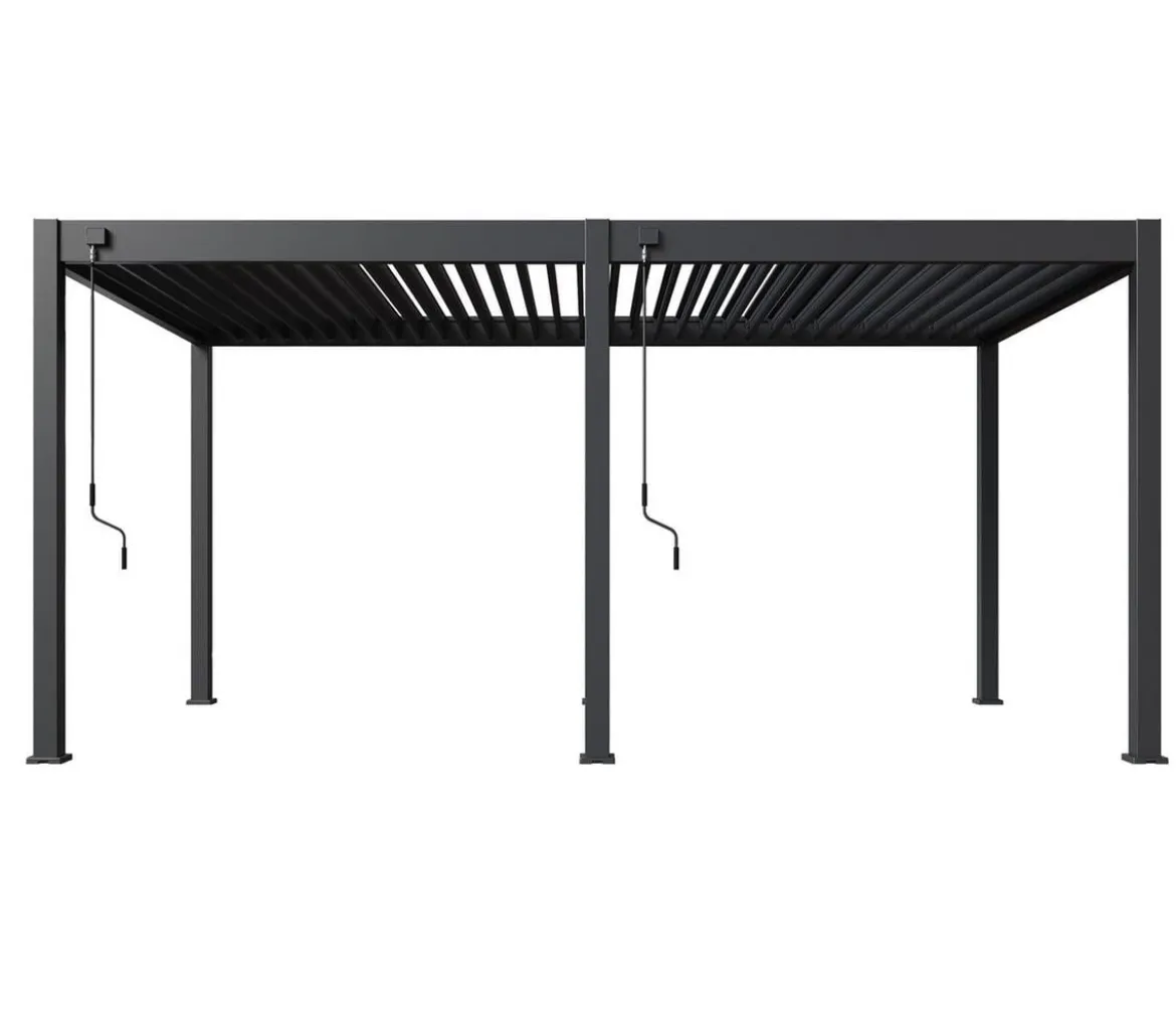Weide Classic Pergola 3x5,3 Alu-Stahl, ca. B530/H255/T300 cm