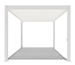 Weide Classic Pergola 3x3,6 Alu-Stahl, ca. B360/H255/T300 cm
