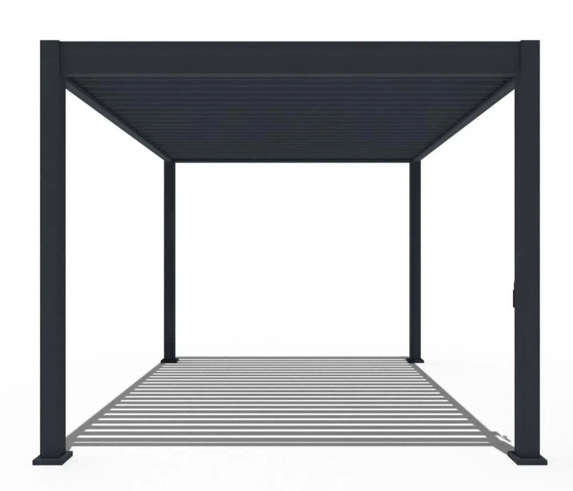 Weide Classic Pergola 3x3,6 Alu-Stahl, ca. B360/H255/T300 cm