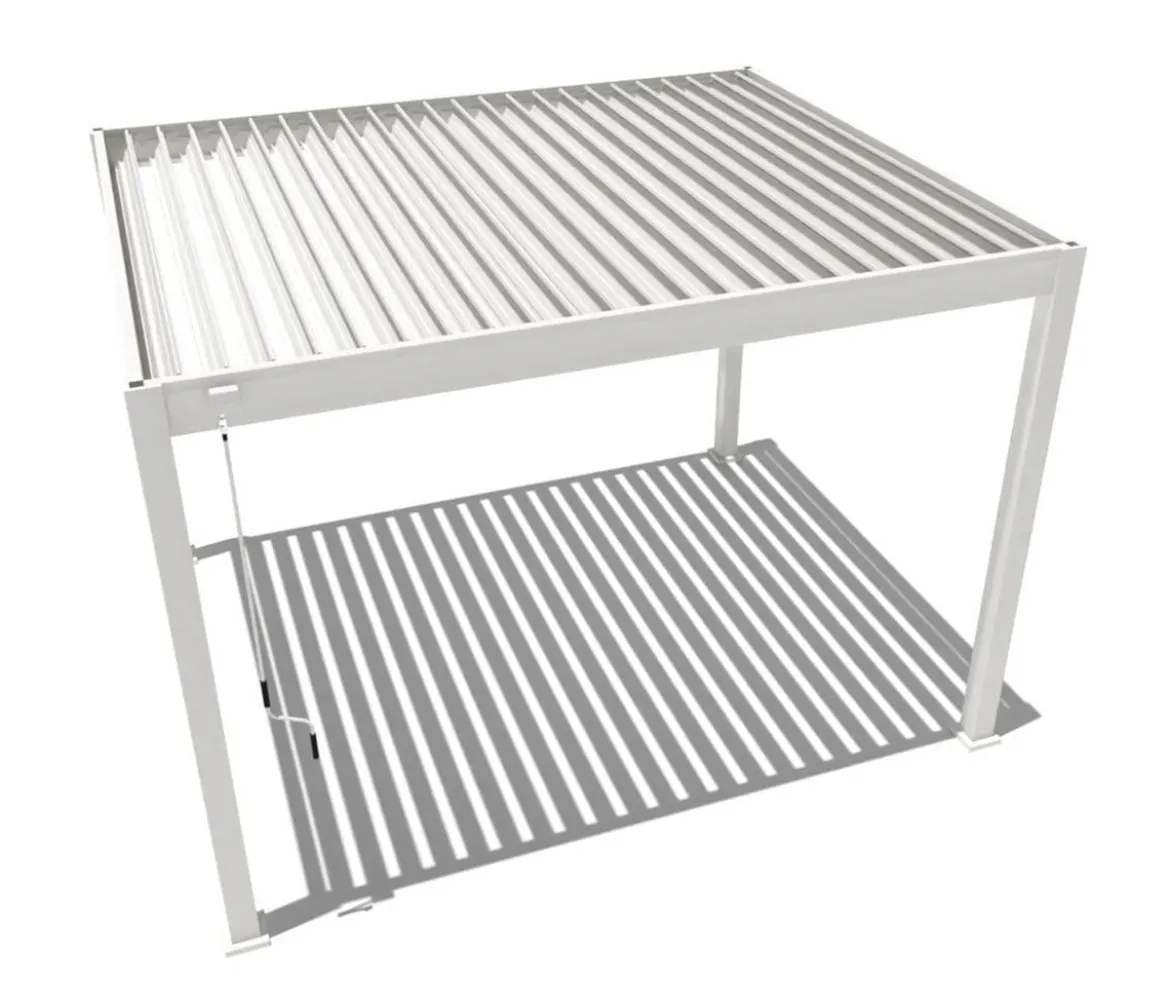 Weide Classic Pergola 3x3,6 Alu-Stahl, ca. B360/H255/T300 cm