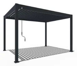 Weide Classic Pergola 3x4 Alu-Stahl, ca. B400/H255/T300 cm