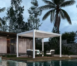 Weide Classic Pergola 3x3,6 inkl. LED, ca. B360/H255/T300 cm