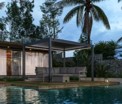 Weide Classic Pergola 3x3,6 inkl. LED, ca. B360/H255/T300 cm