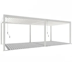 Weide Deluxe Pergola Voll-Alu, ca. B720/H255/T360 cm