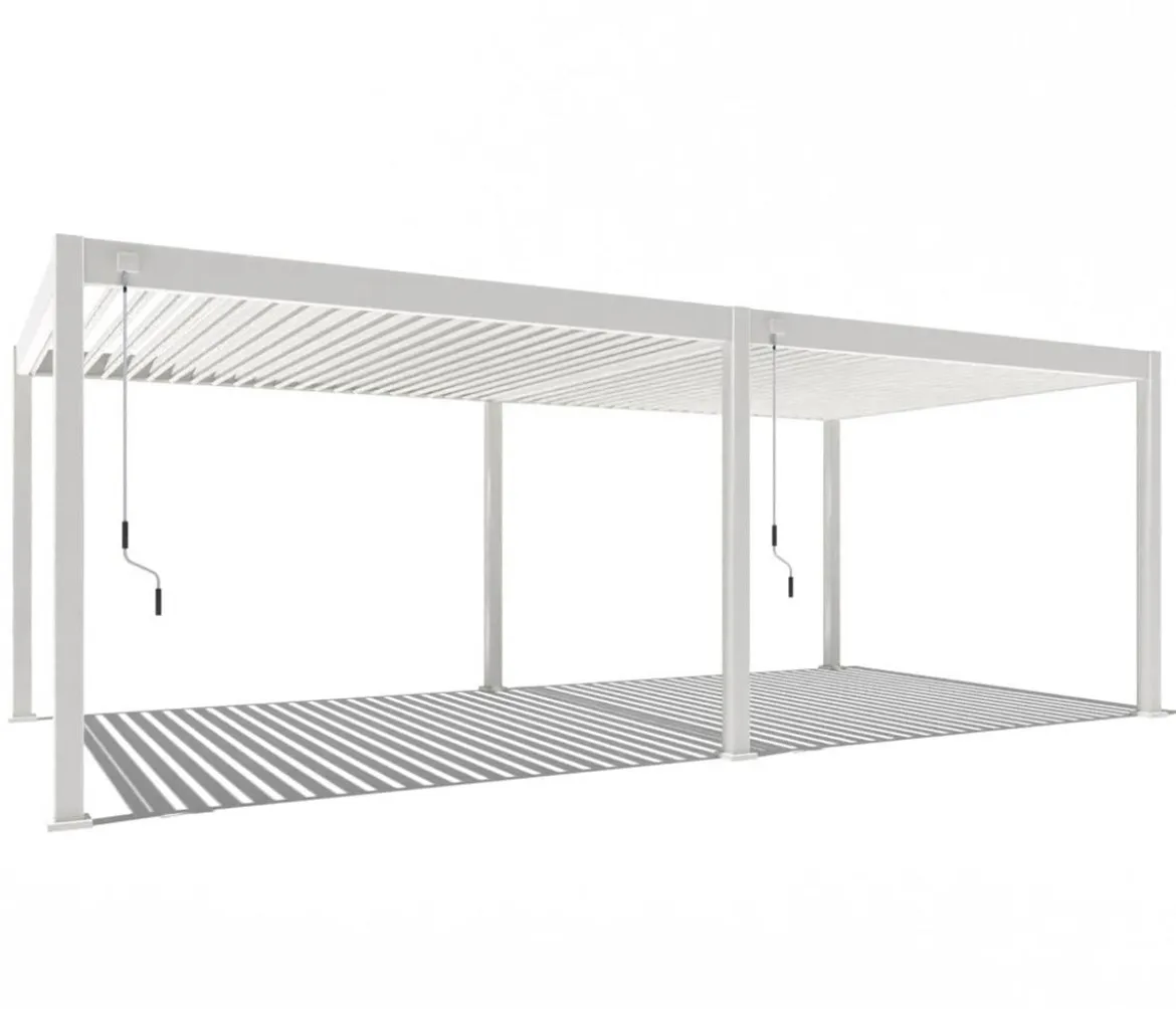 Weide Deluxe Pergola Voll-Alu, ca. B720/H255/T360 cm
