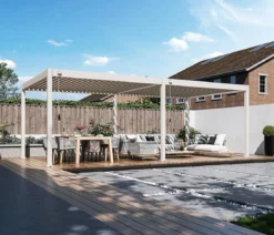 Weide Deluxe Pergola Voll-Alu, ca. B720/H255/T360 cm