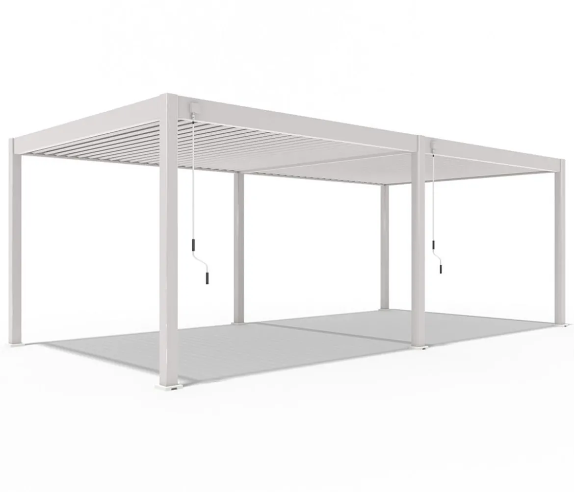 Weide Deluxe Pergola Voll-Alu, ca. B720/H255/T360 cm