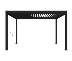 Weide Deluxe Pergola Voll-Alu, ca. B400/H255/T360 cm