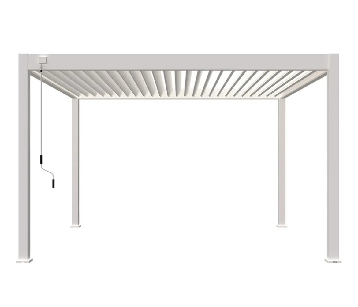 Weide Deluxe Pergola Voll-Alu, ca. B400/H255/T360 cm