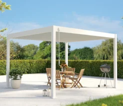 Weide Deluxe Pergola Voll-Alu, ca. B400/H255/T360 cm