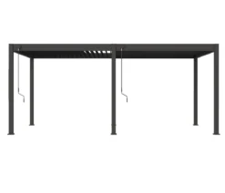 Weide Deluxe Pergola Voll-Alu, ca. B530/H255/T360 cm