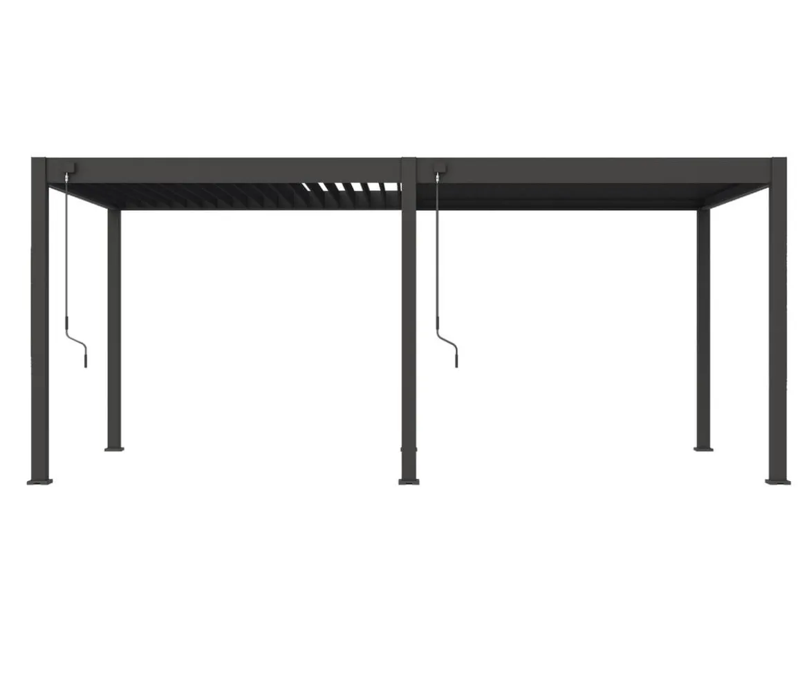 Weide Deluxe Pergola Voll-Alu, ca. B530/H255/T360 cm