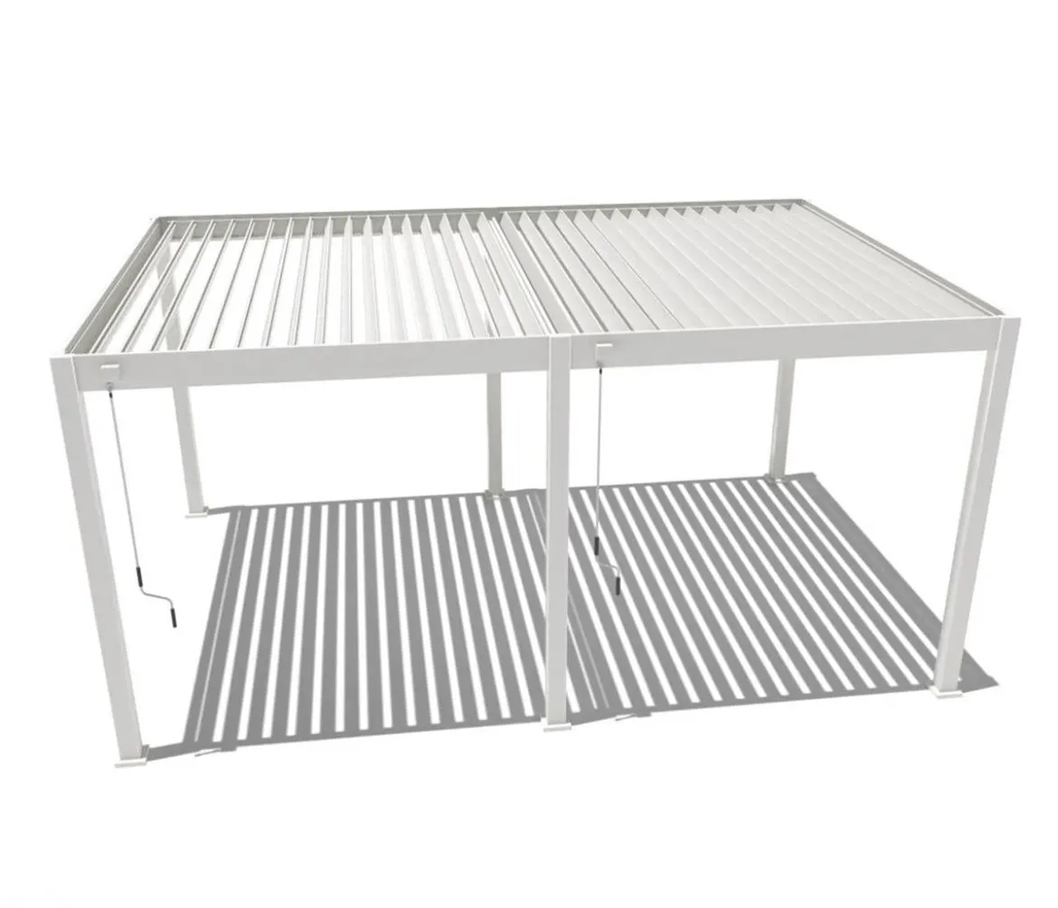 Weide Deluxe Pergola Voll-Alu, ca. B530/H255/T360 cm