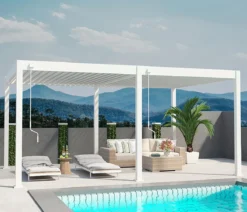 Weide Deluxe Pergola Voll-Alu, ca. B600/H255/T300 cm