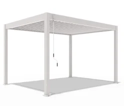 Weide Deluxe Pergola Voll-Alu, ca. B400/H255/T300 cm