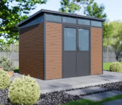 Weide Gartenhaus, ca. B278/H226/T218 cm
