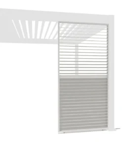 Weide Horizontales Seitenwand-Paneel, ca. B93/H236 cm
