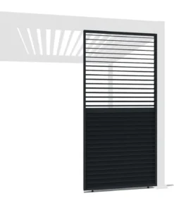 Weide Horizontales Seitenwand-Paneel, ca. B123/H236 cm