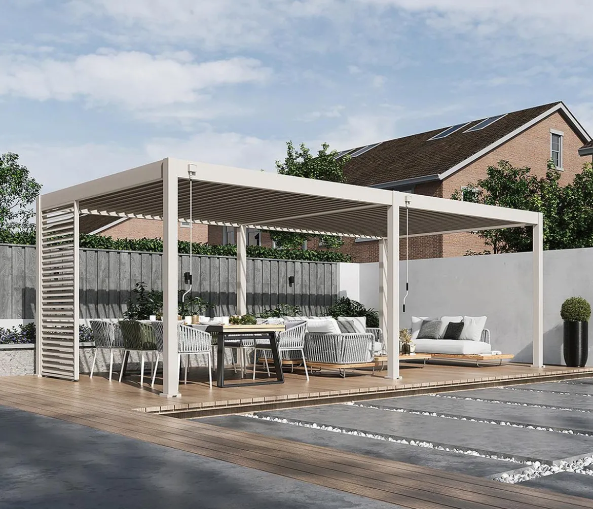 Weide Horizontales Seitenwand-Paneel, ca. B123/H236 cm