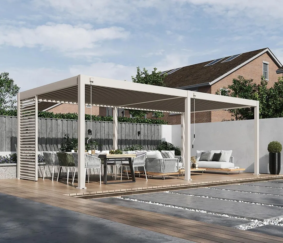 Weide Horizontales Seitenwand-Paneel, ca. B93/H236 cm