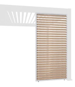 Weide Horizontales Seitenwand-Paneel, Holzoptik, ca. B113/H236 cm