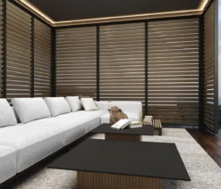 Weide Horizontales Seitenwand-Paneel, Holzoptik, ca. B113/H236 cm