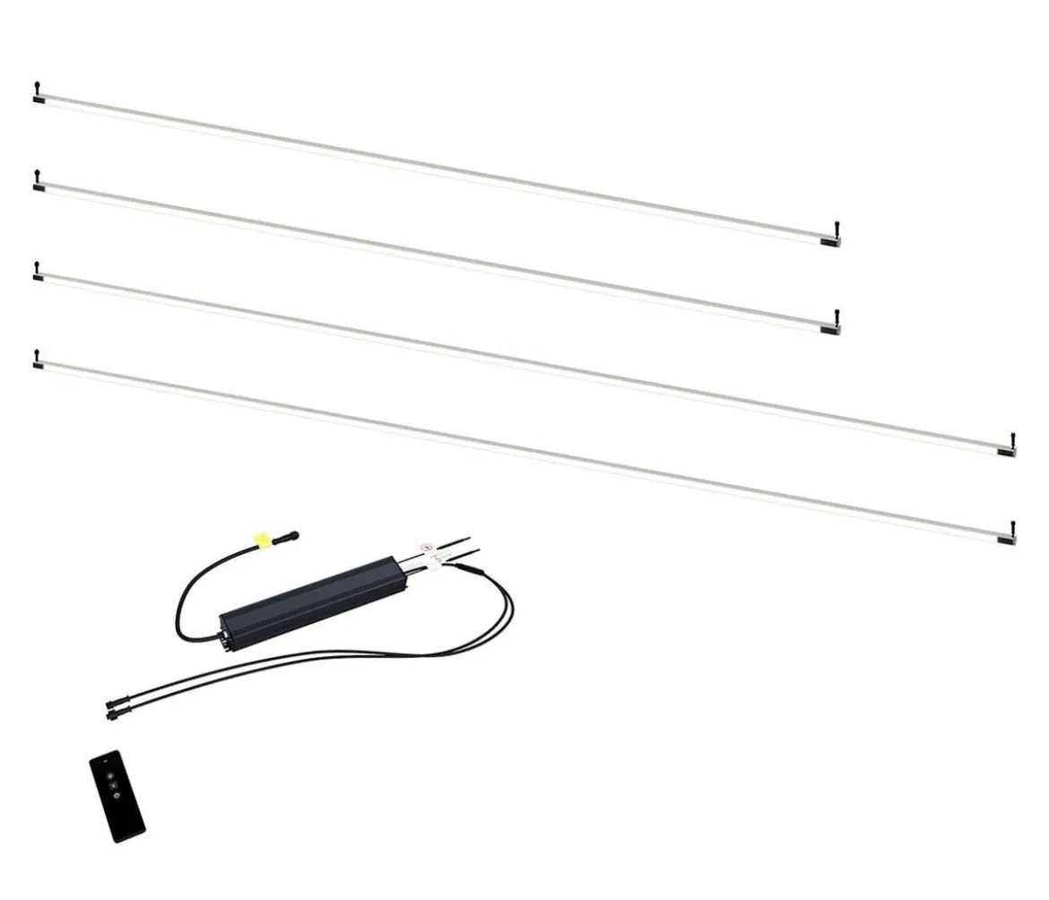 Weide LED-Kit für Wandpergola, 4 x 6 m