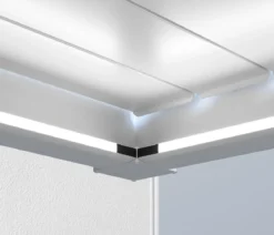 Weide LED-Kit für Wandpergola, 4 x 6 m