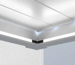 Weide LED-Kit für Wandpergola, 3,6 x 4 m