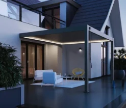 Weide LED-Kit für Wandpergola, 3 x 6 m