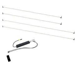 Weide LED-Kit für Wandpergola, 3 x 3,6 m