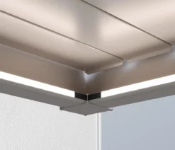 Weide LED-Kit für Wandpergola, 3 x 5,3 m