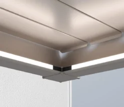 Weide LED-Kit für Wandpergola, 3,6 x 4 m