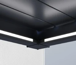Weide LED-Kit für Wandpergola, 4 x 6 m