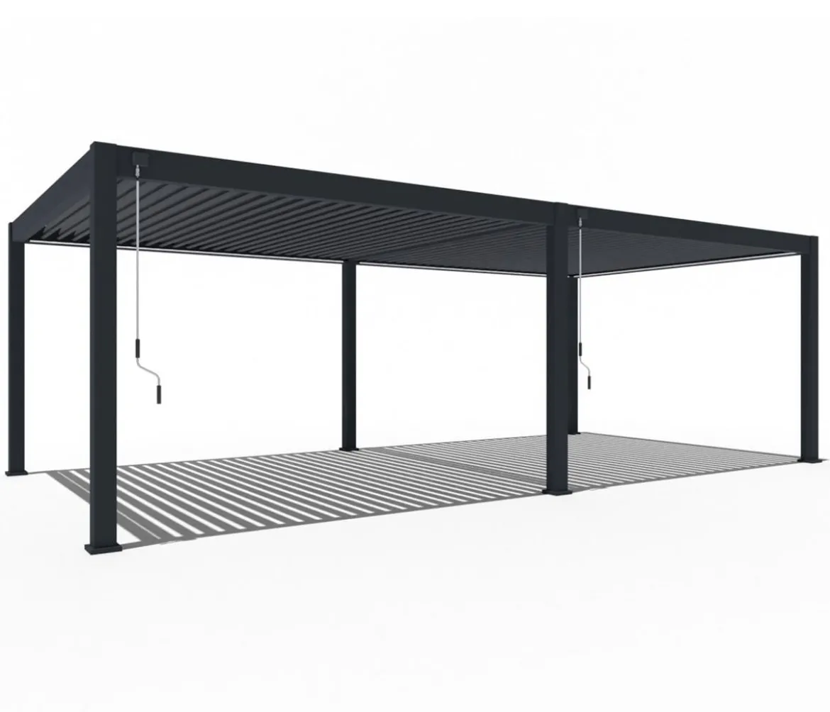 Weide Pergola Deluxe Plus 4x8, ca. B800/H255/T400 cm