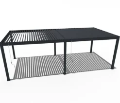 Weide Pergola Deluxe Plus 4x8, ca. B800/H255/T400 cm