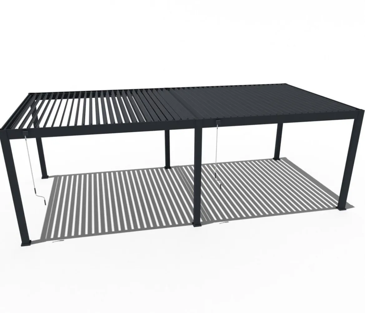 Weide Pergola Deluxe Plus 4x8, ca. B800/H255/T400 cm
