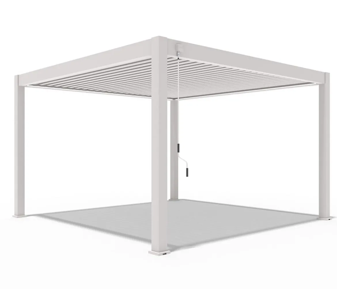 Weide Pergola Deluxe Plus 4x4, ca. B400/H255/T400 cm