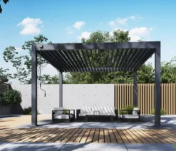 Weide Pergola Deluxe Plus 4x4, ca. B400/H255/T400 cm