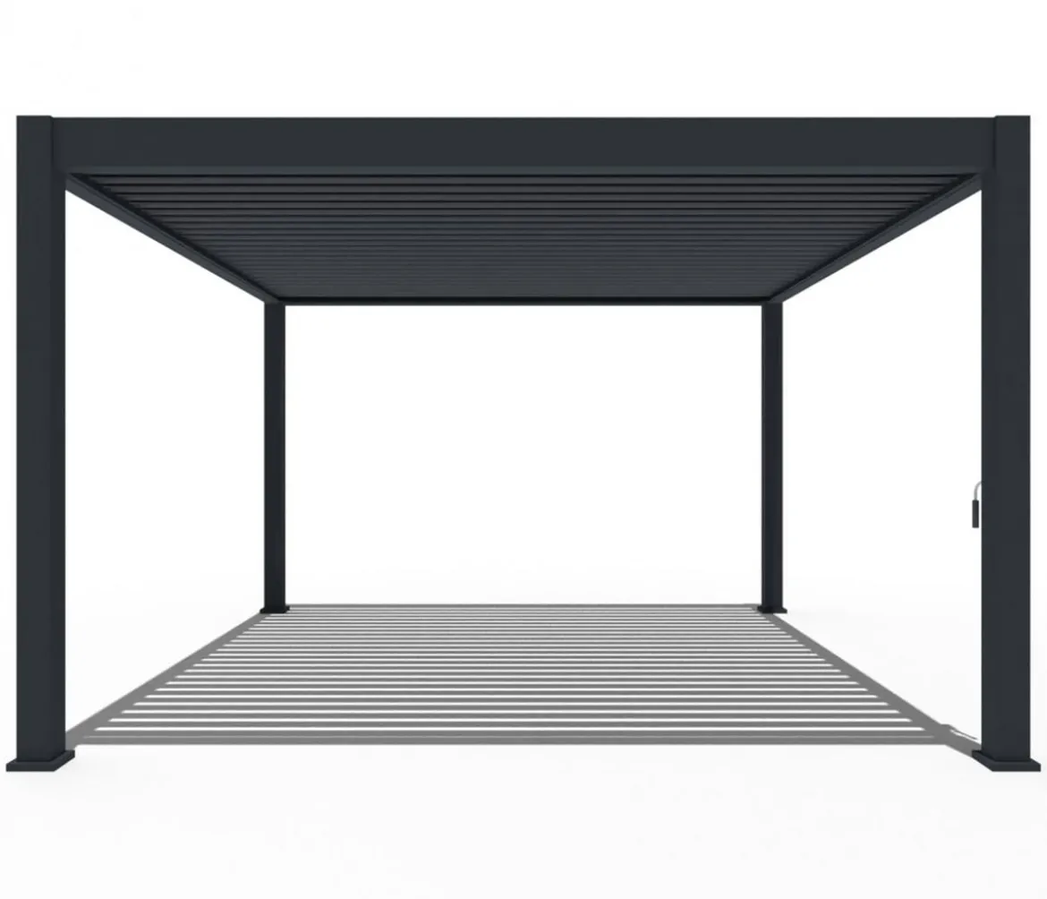 Weide Pergola Deluxe Plus 4x4, ca. B400/H255/T400 cm