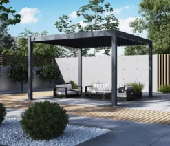 Weide Pergola Deluxe Plus 4x4, ca. B400/H255/T400 cm