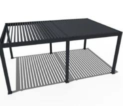 Weide Pergola Deluxe Plus 4x6, ca. B600/H255/T400 cm