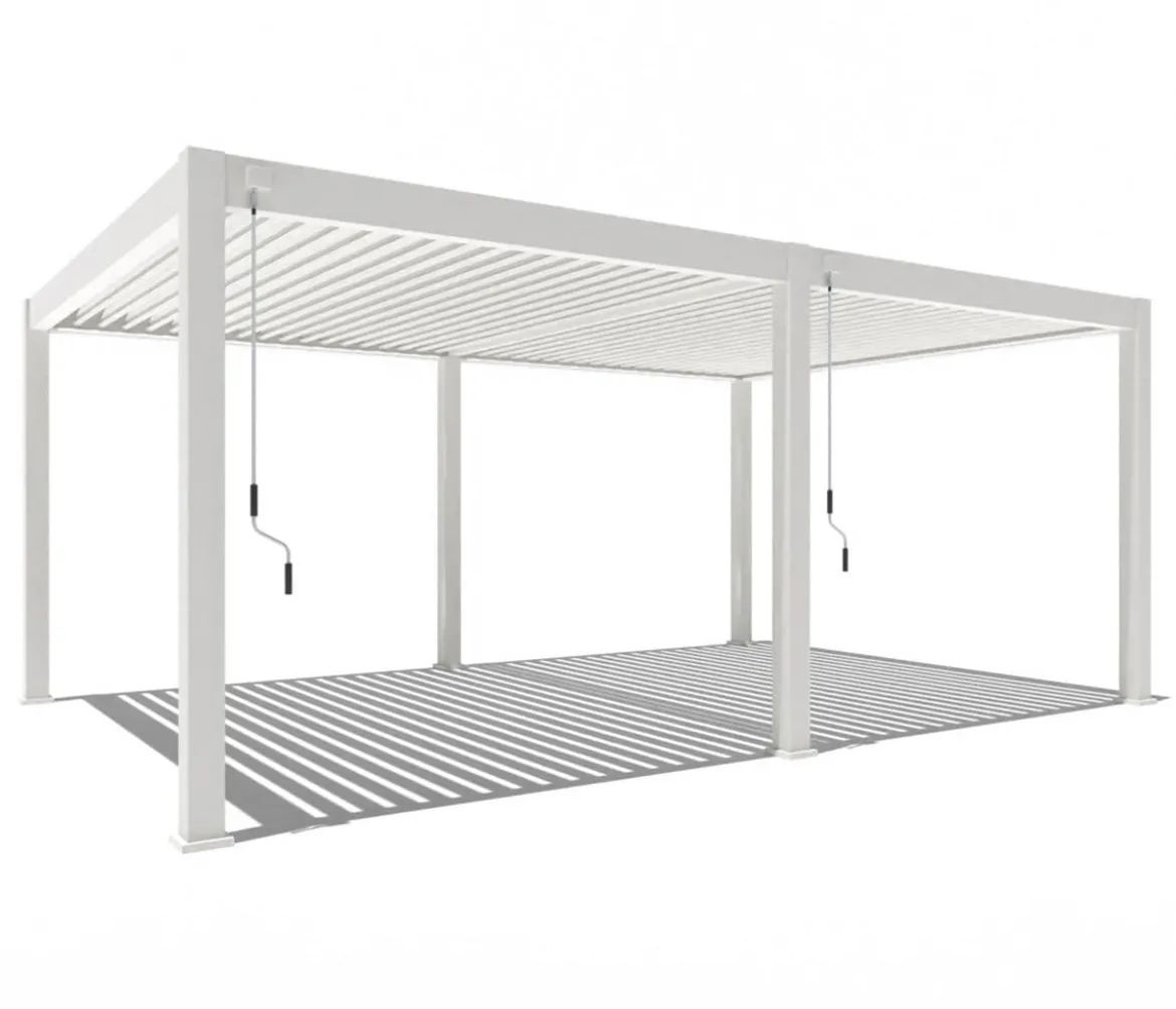 Weide Pergola Deluxe Plus 4x6, ca. B600/H255/T400 cm