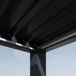 Weide Pergola LED E-Deluxe Plus 8x4, ca. B800/H255/T400 cm