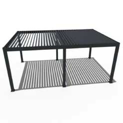 Weide Pergola LED E-Deluxe Plus 4x6, ca. B600/H255/T400 cm
