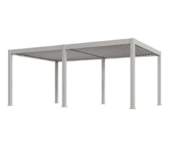 Weide Pergola LED E-Deluxe Plus 4x6, ca. B600/H255/T400 cm