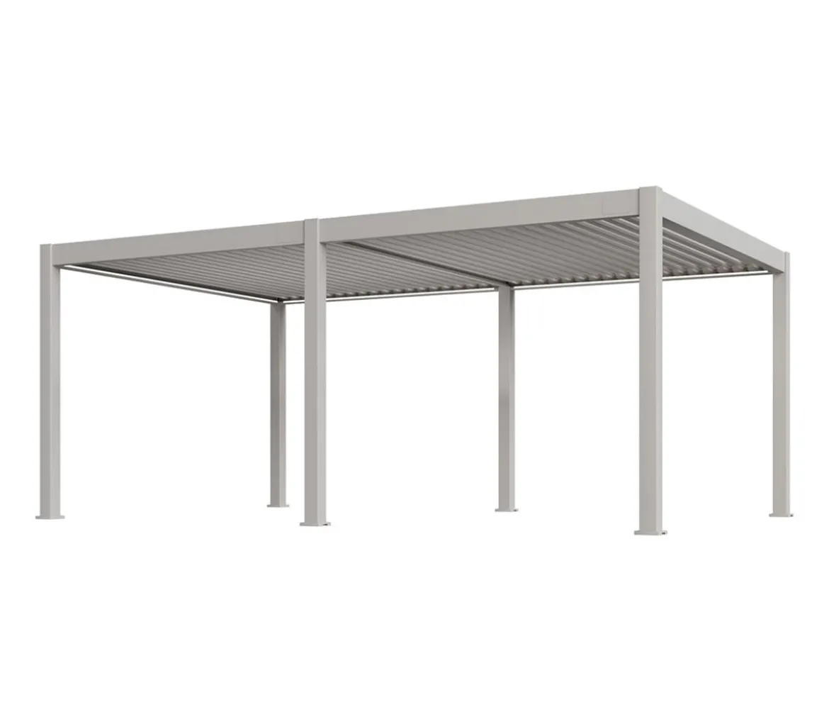 Weide Pergola LED E-Deluxe Plus 4x6, ca. B600/H255/T400 cm
