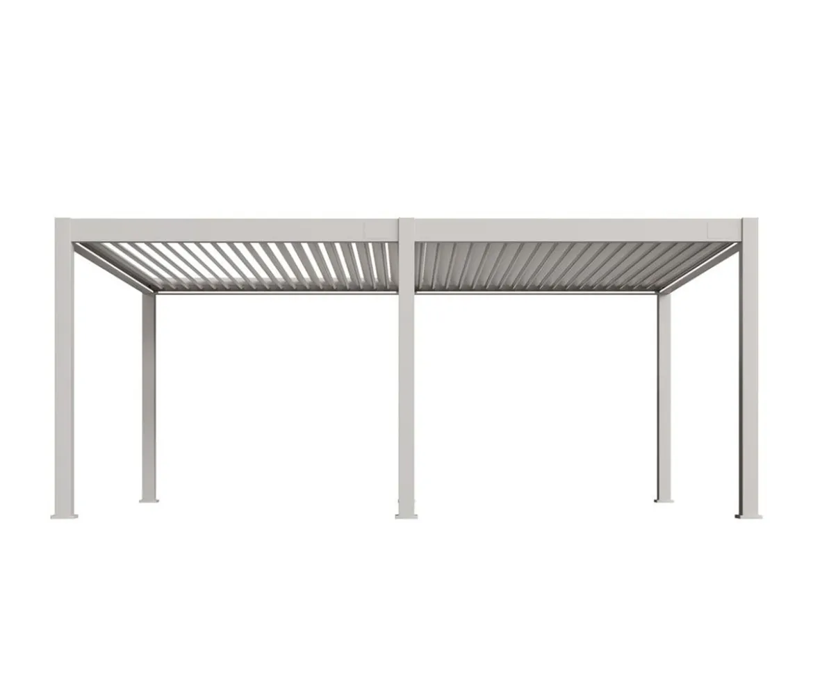 Weide Pergola LED E-Deluxe Plus 4x6, ca. B600/H255/T400 cm